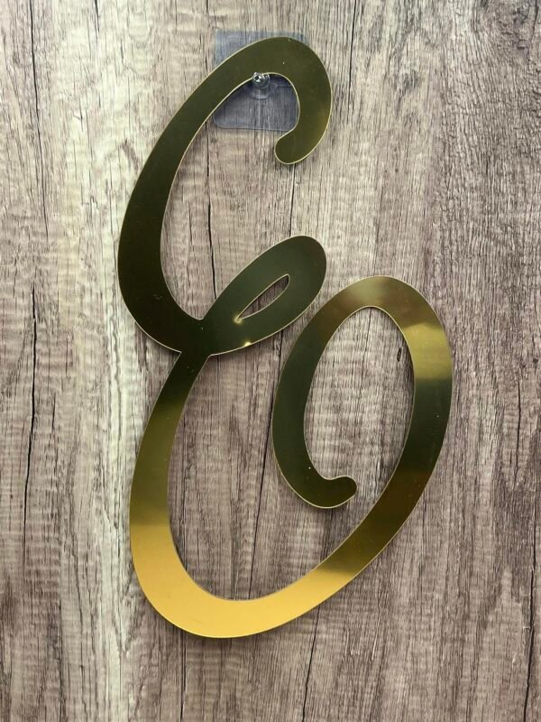 Lettres Fantaisistes mariage 40cm