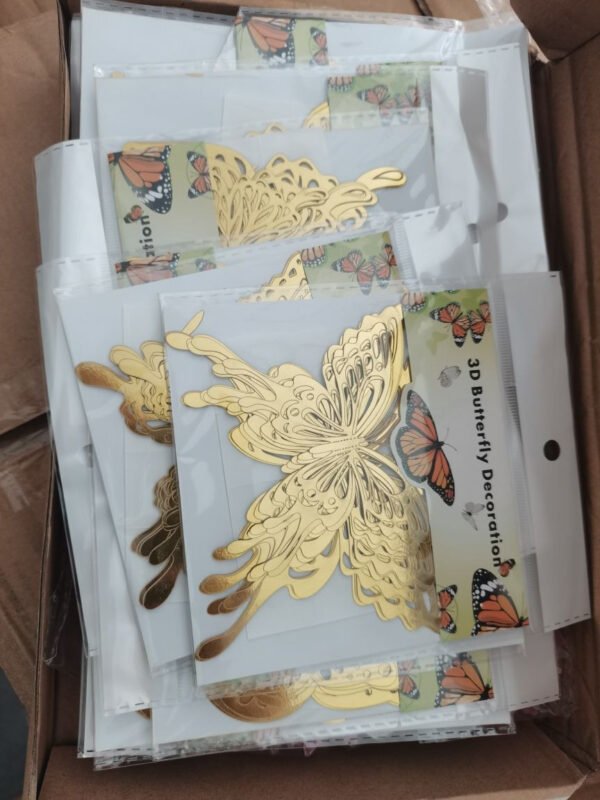 12 Papillons dorés – Image 3