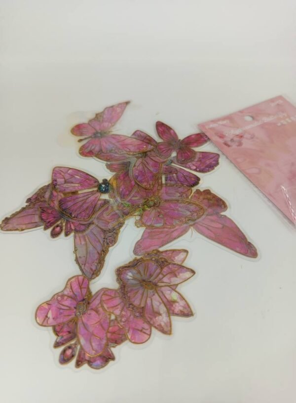 🦋 Stickers Papillons Vinyle Holographiques – Image 10