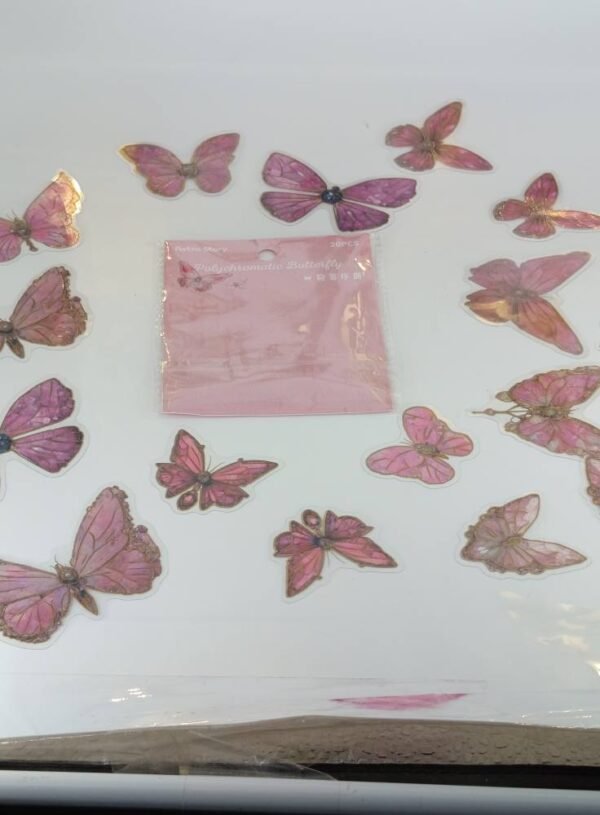 🦋 Stickers Papillons Vinyle Holographiques – Image 11