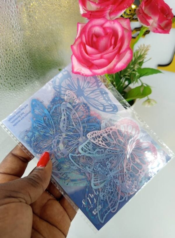 🦋 Stickers Papillons Vinyle Holographiques – Image 6