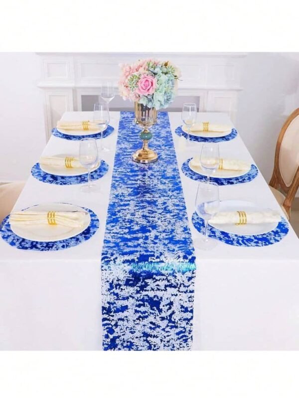 Lot de 6 Placemats Dorés – Image 10