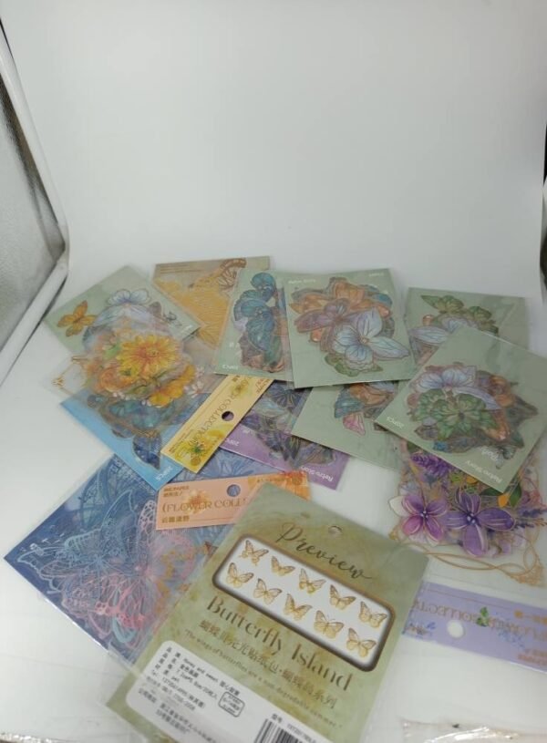 🦋 Stickers Papillons Vinyle Holographiques – Image 13